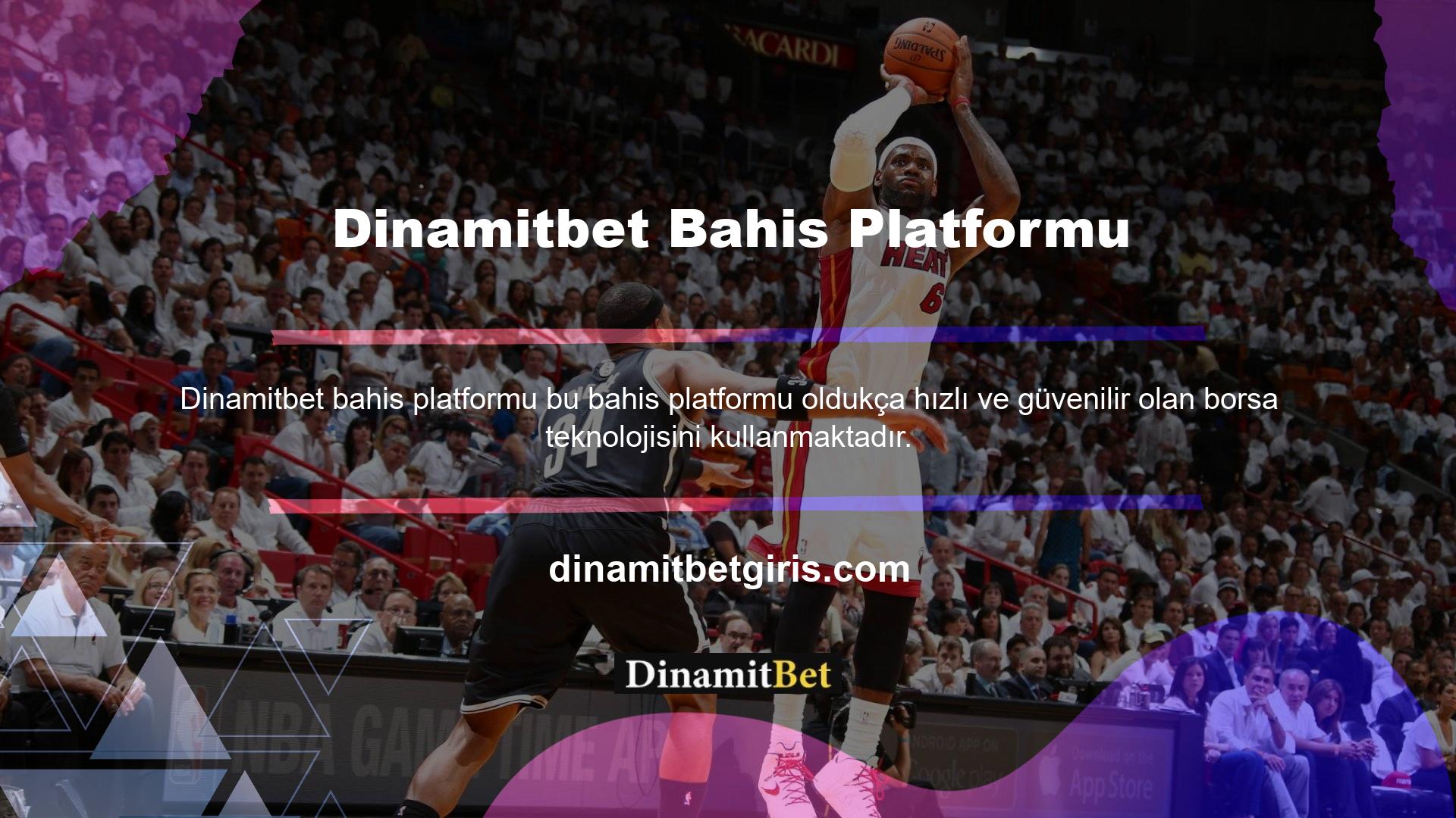 Dinamitbet bahis platformu, kullanıcılarına ilk kayıt sırasında TL sağlamaktadır