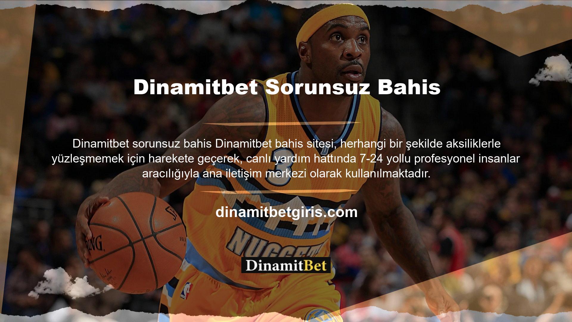 Dinamitbet bahis sitesi, alanda profesyonel ve deneyimli bir ekip tarafından yaratılan ve yürütülen bir bahis ofisidir