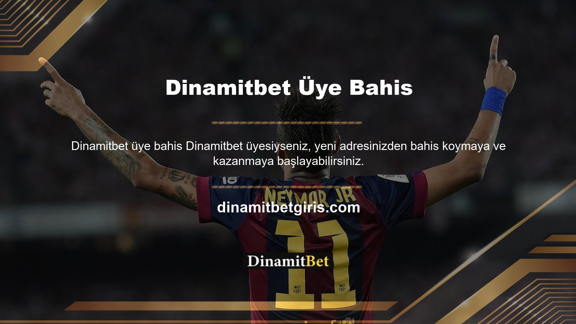Ve endişelenme, Dinamitbet sizi çok çeşitli heyecan verici promosyonlarla kapladı